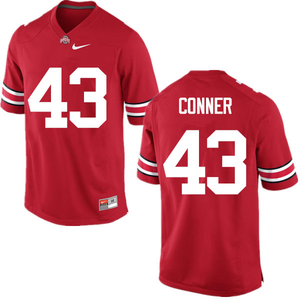 Men Ohio State Buckeyes #43 Nick Conner College Football Jerseys Game-Red